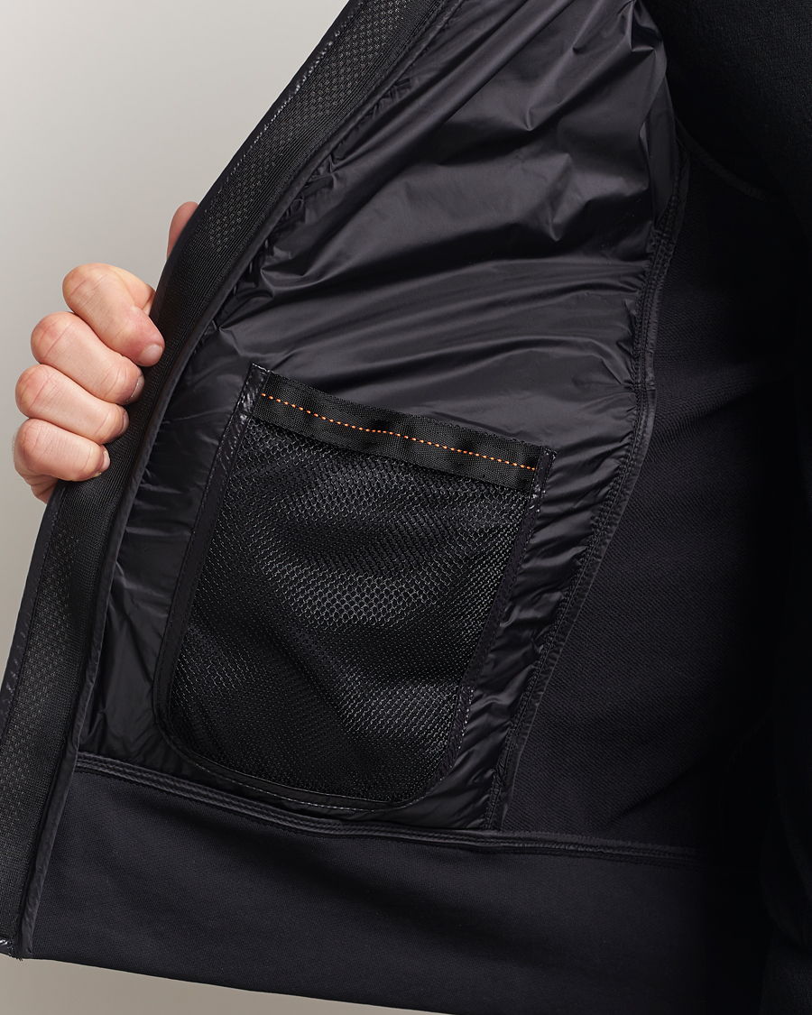 Parajumpers Faron Techno Hybrid Hooded Jacket Black