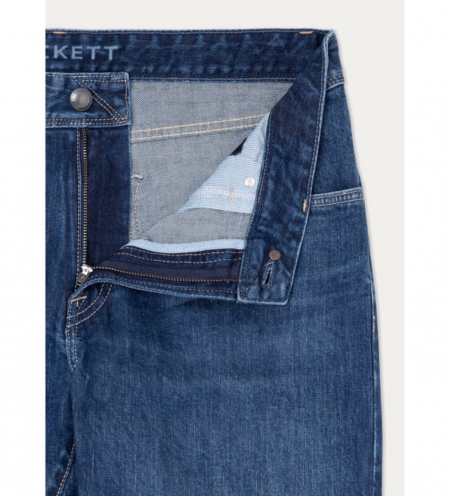 Jeans Hackett Selvage Azul