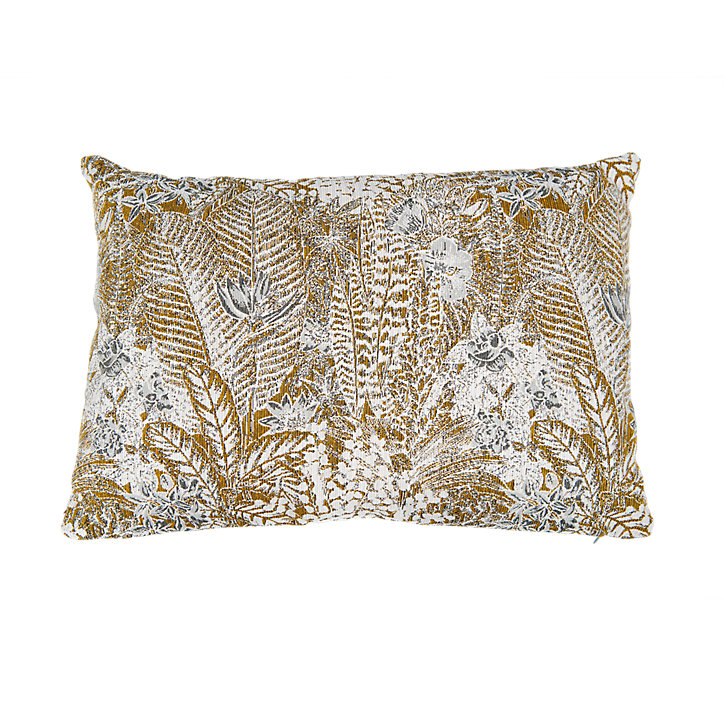 Coussin jaune Mokau 40 x 60 cm GoodHome