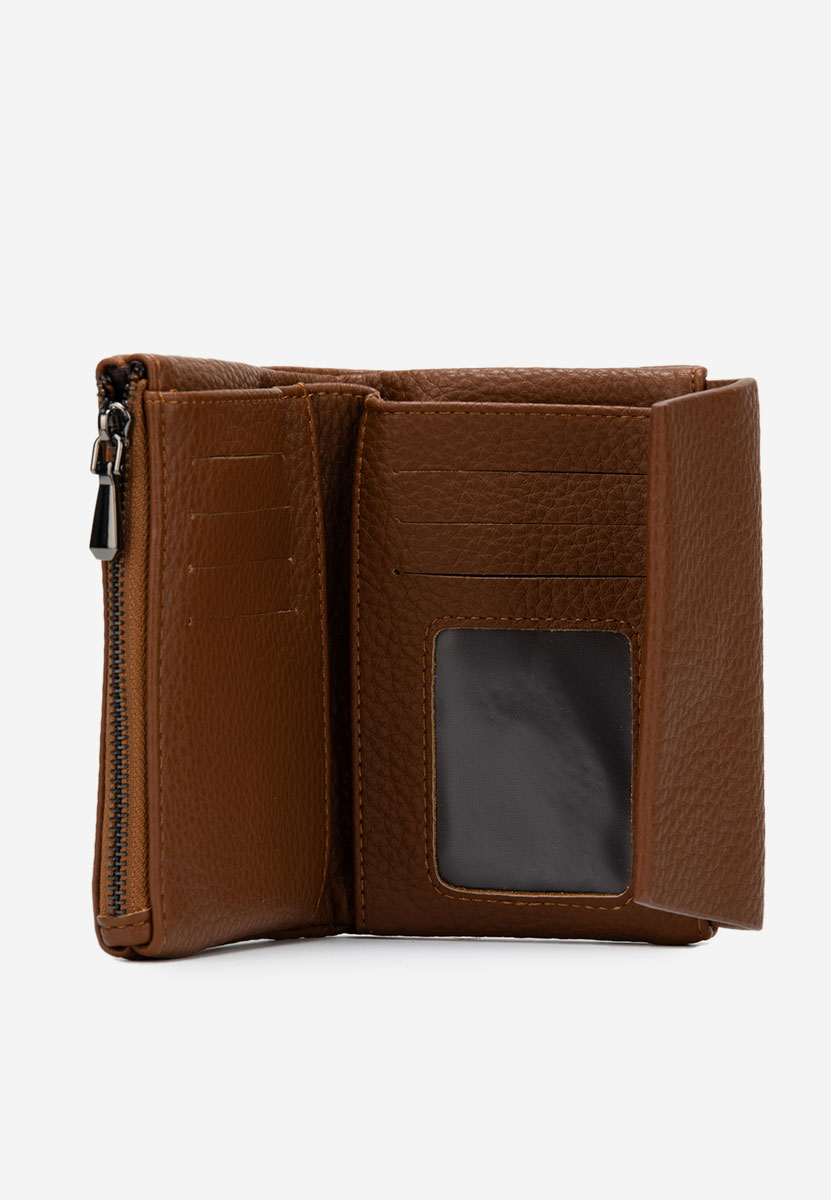 Portefeuille femme brune Izelya