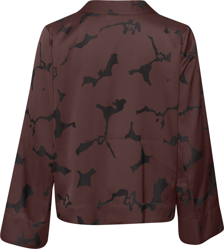 InWear MehinaIW Blouse Brown reversed flowers