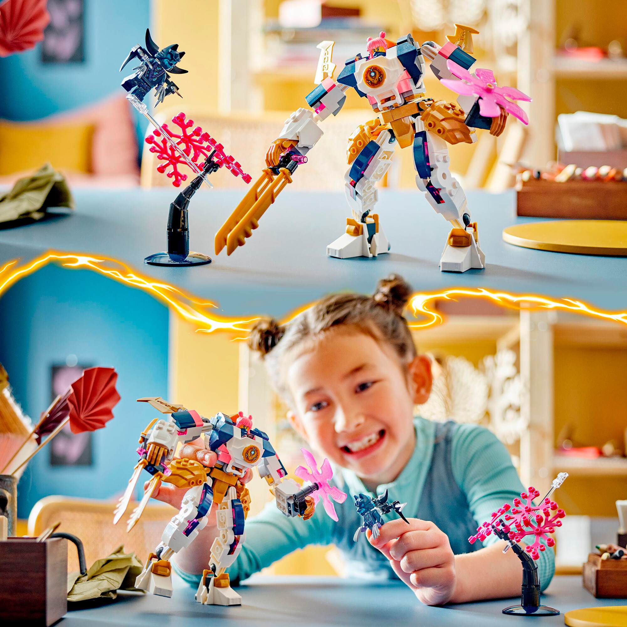 LEGO Konstruktionsspielzeug Ninjago Soras Technikmech