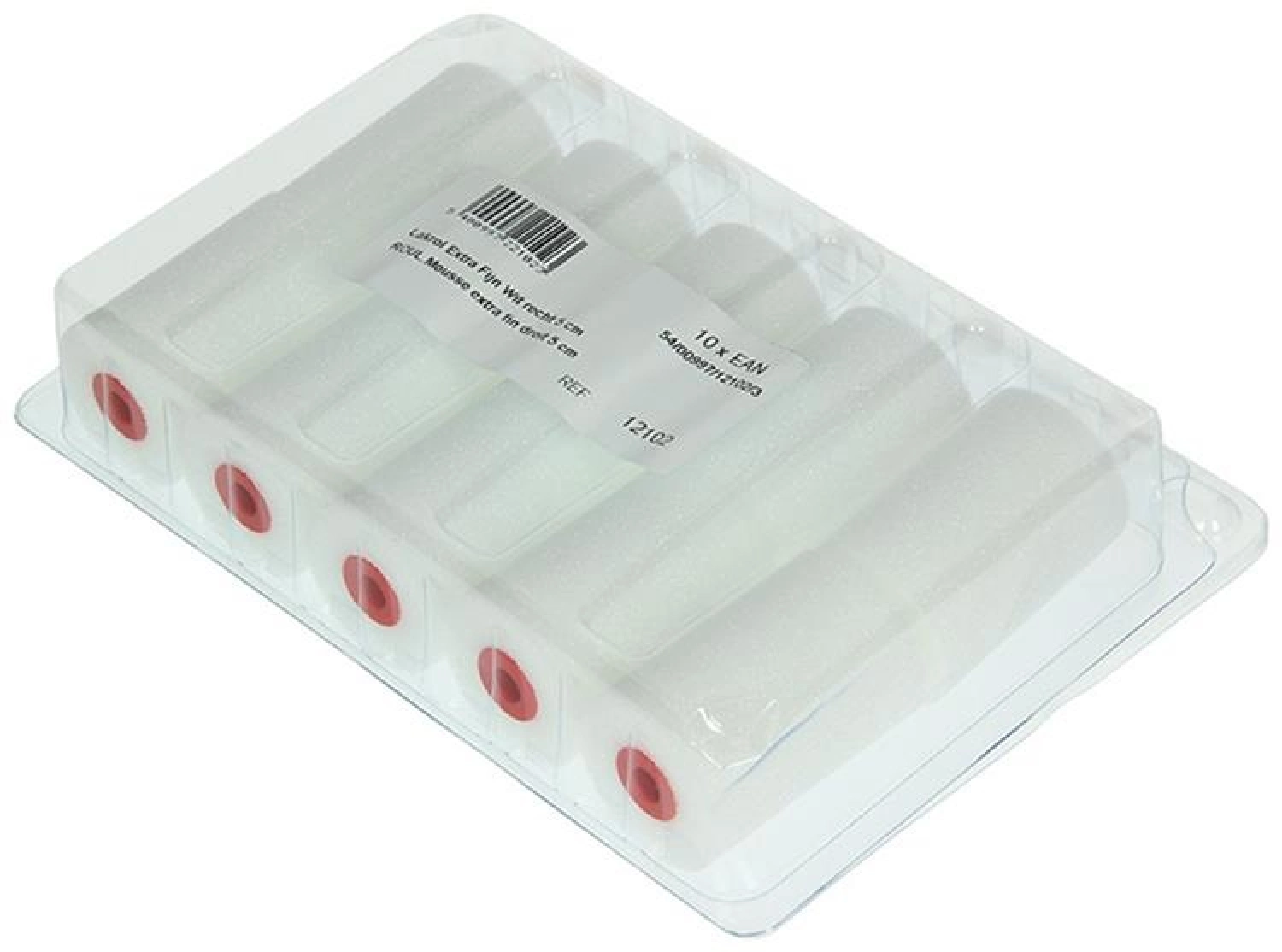 Paintura Schuimroller Extra Fijn recht - 5cm (10st)