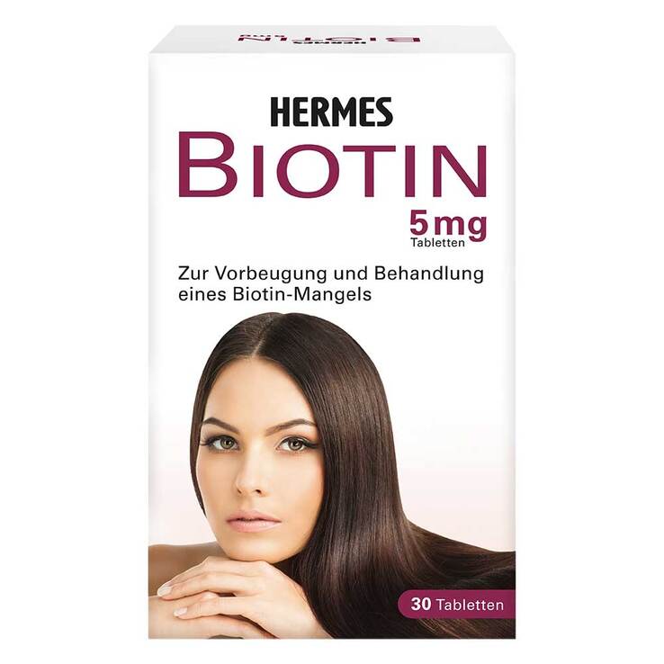 HERMES BIOTIN 5 mg Tabletten, 30 St