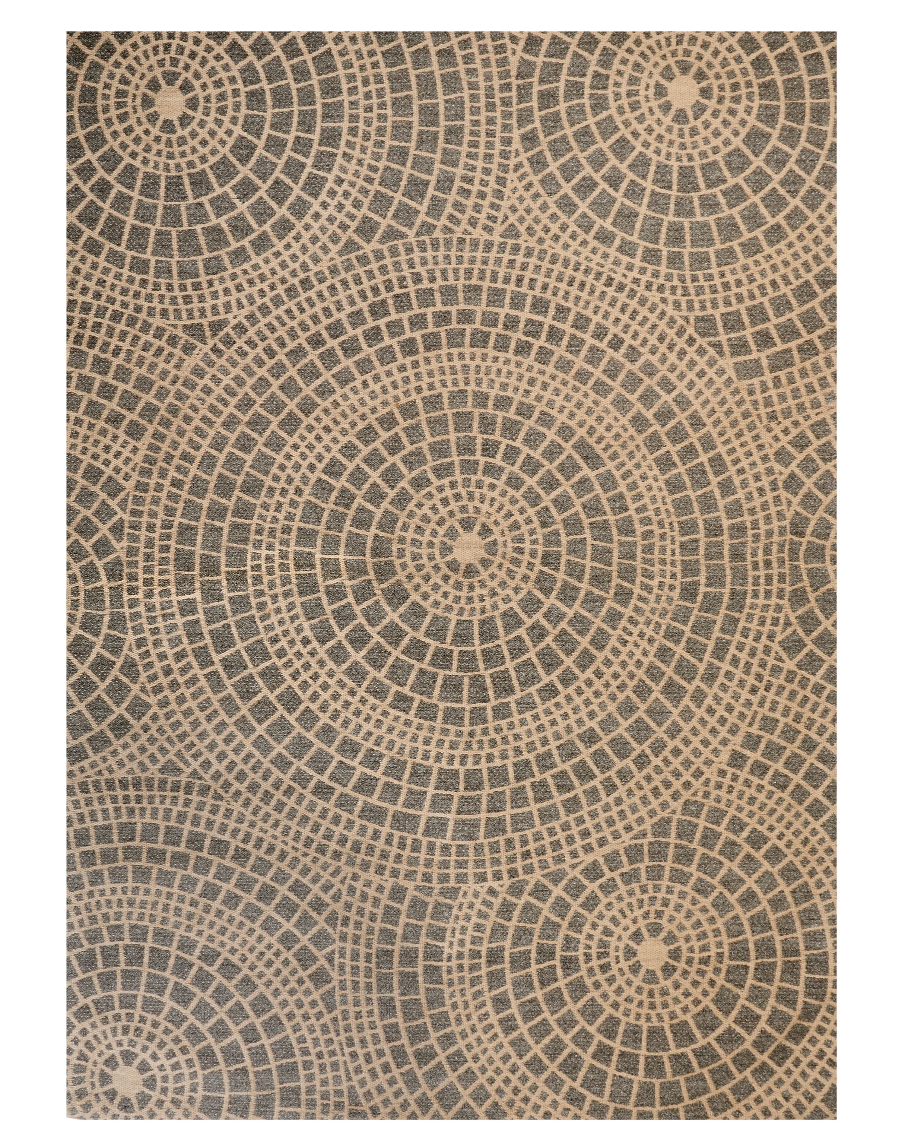 Vloerkleed ARIBA Grijs Beige 160 x 230 cm Jute