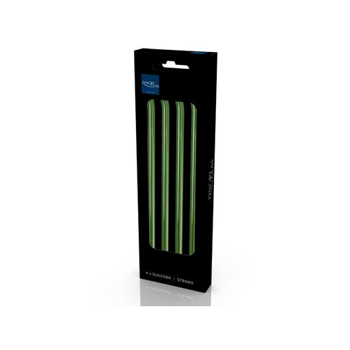 Lyngby Glas 4-pak Sugerør