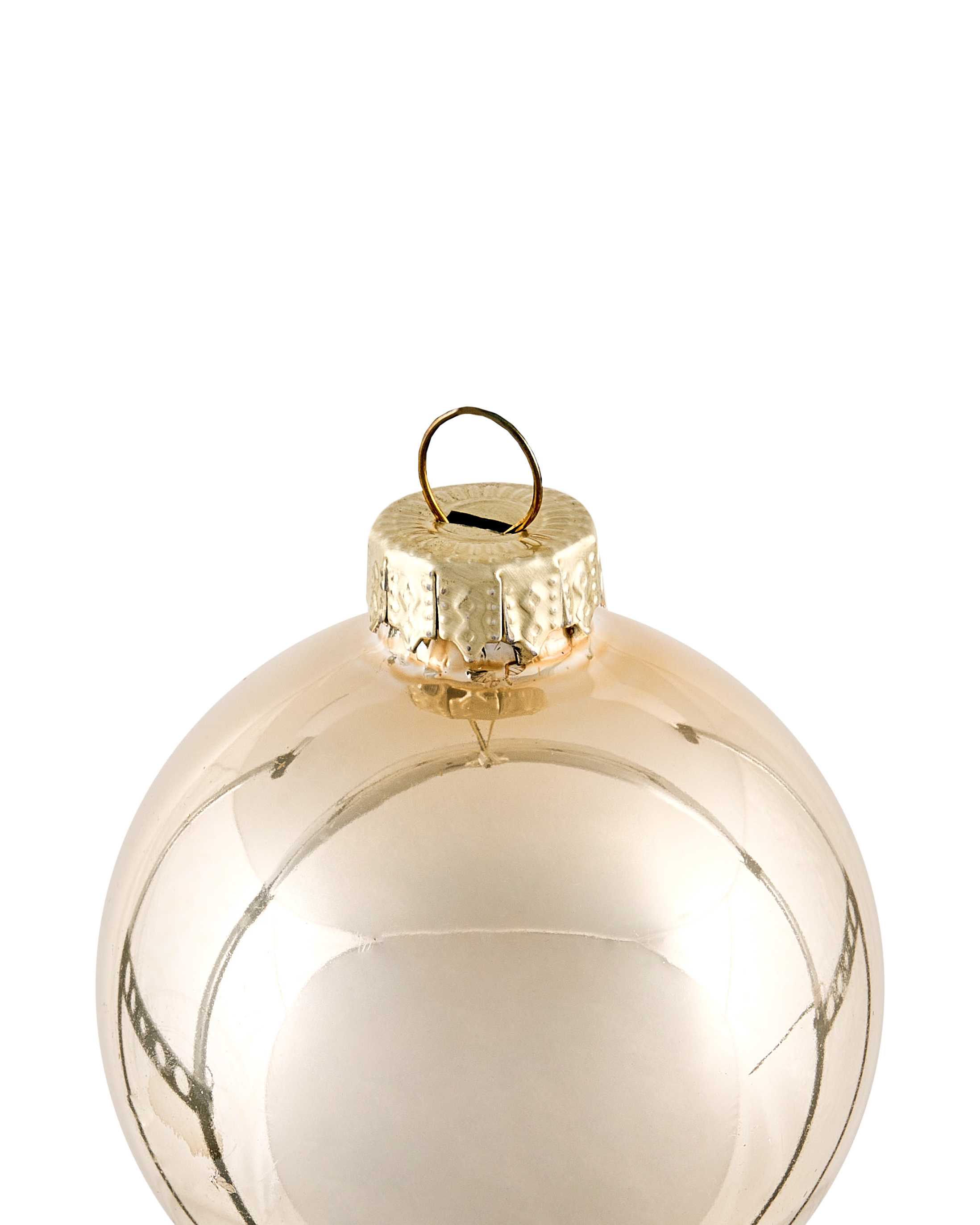 Set van 35 kerstballen BLING Glas Goud