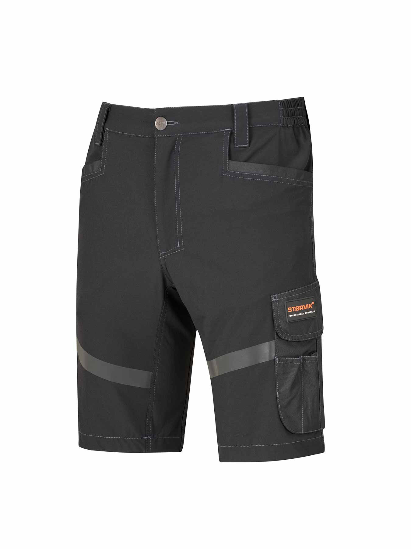 Störvik Stijn - Korte werkbroek - Zwart - 2XL