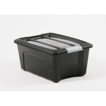 Iris Topbox opbergbox 15 liter zwart