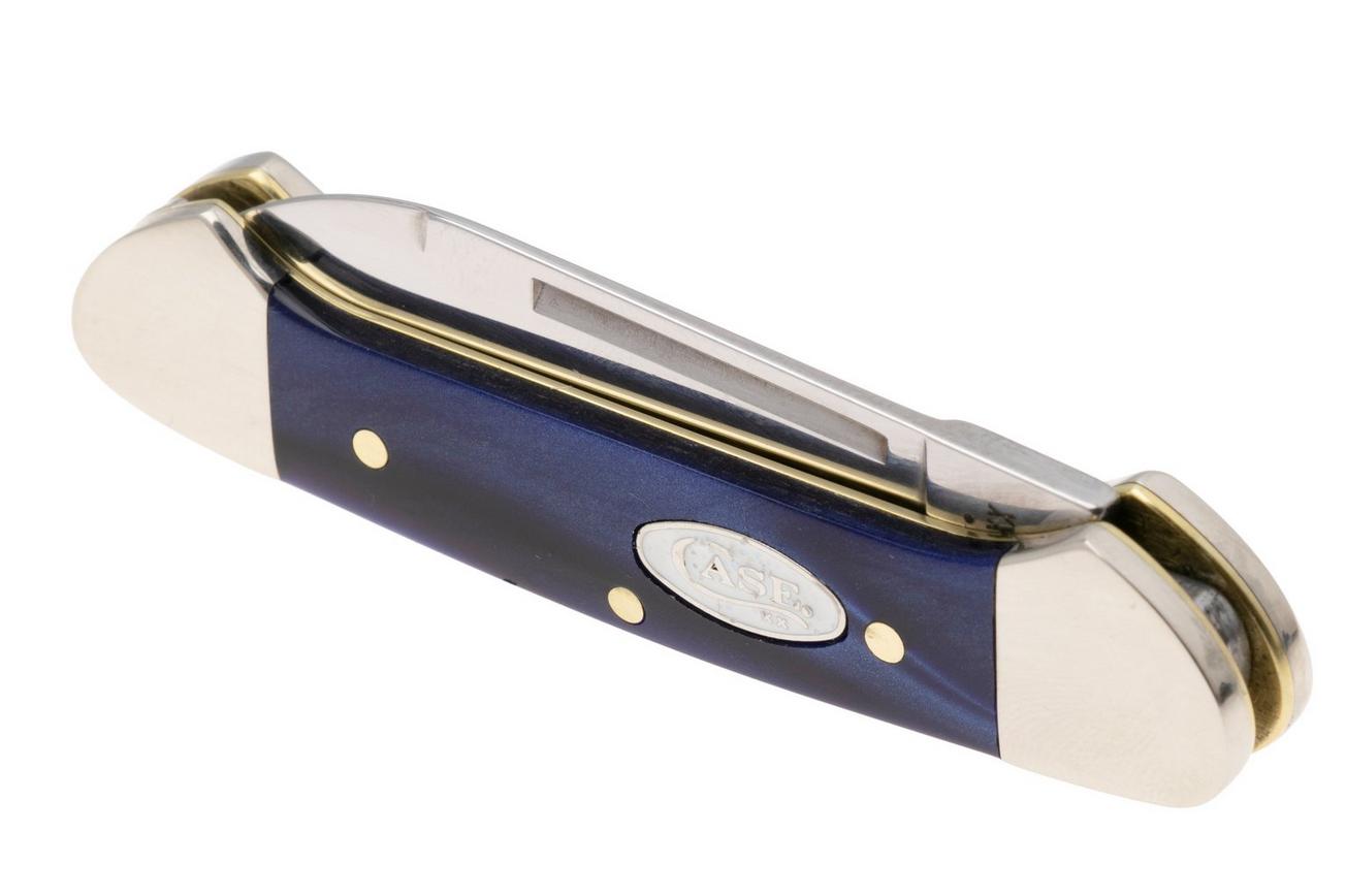Case Baby Butterbean Smooth Blue Pearl Kirinite, 23449, 102132 SS zakmes