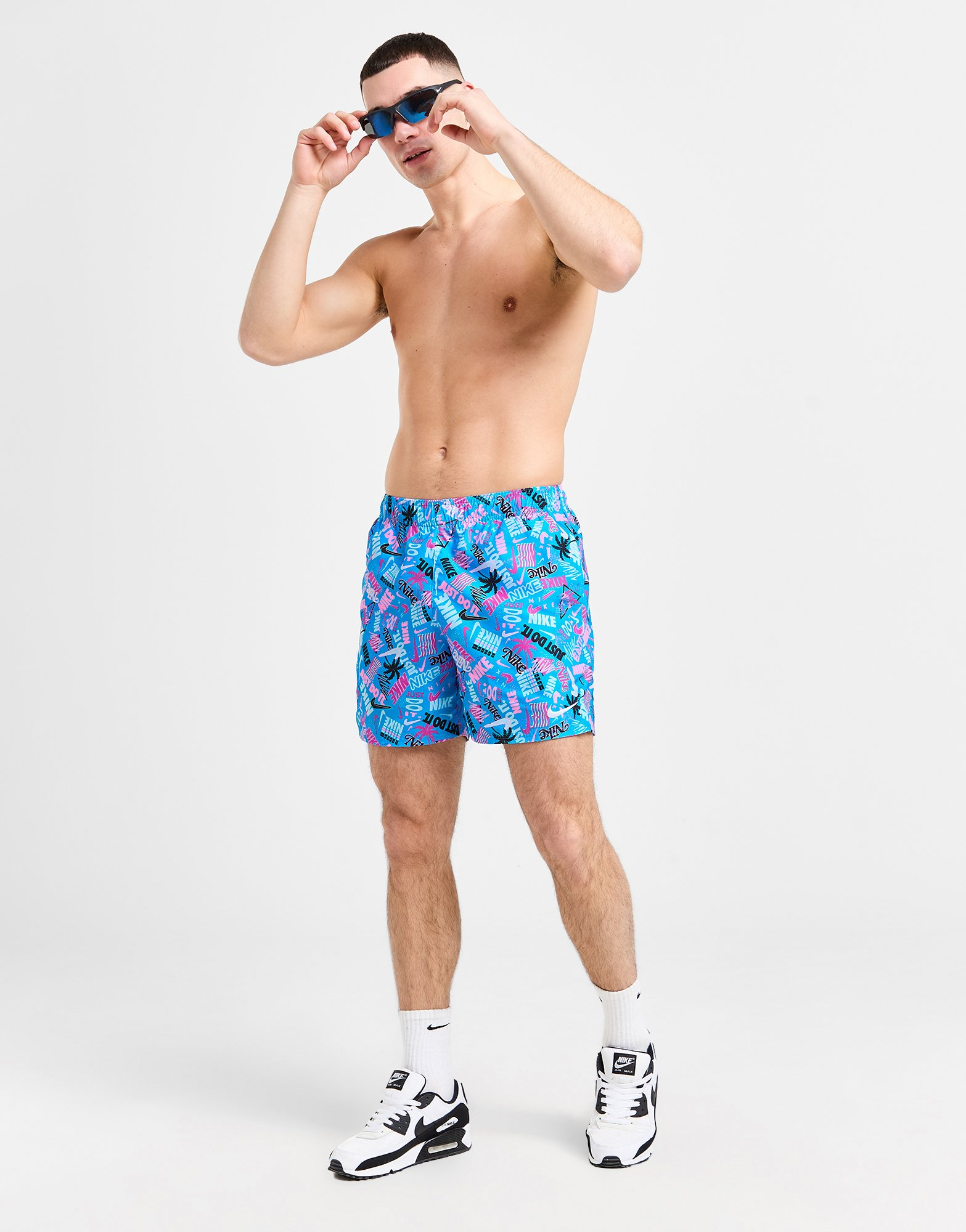 Nike Short de bain Imprimé Happy Daze Homme