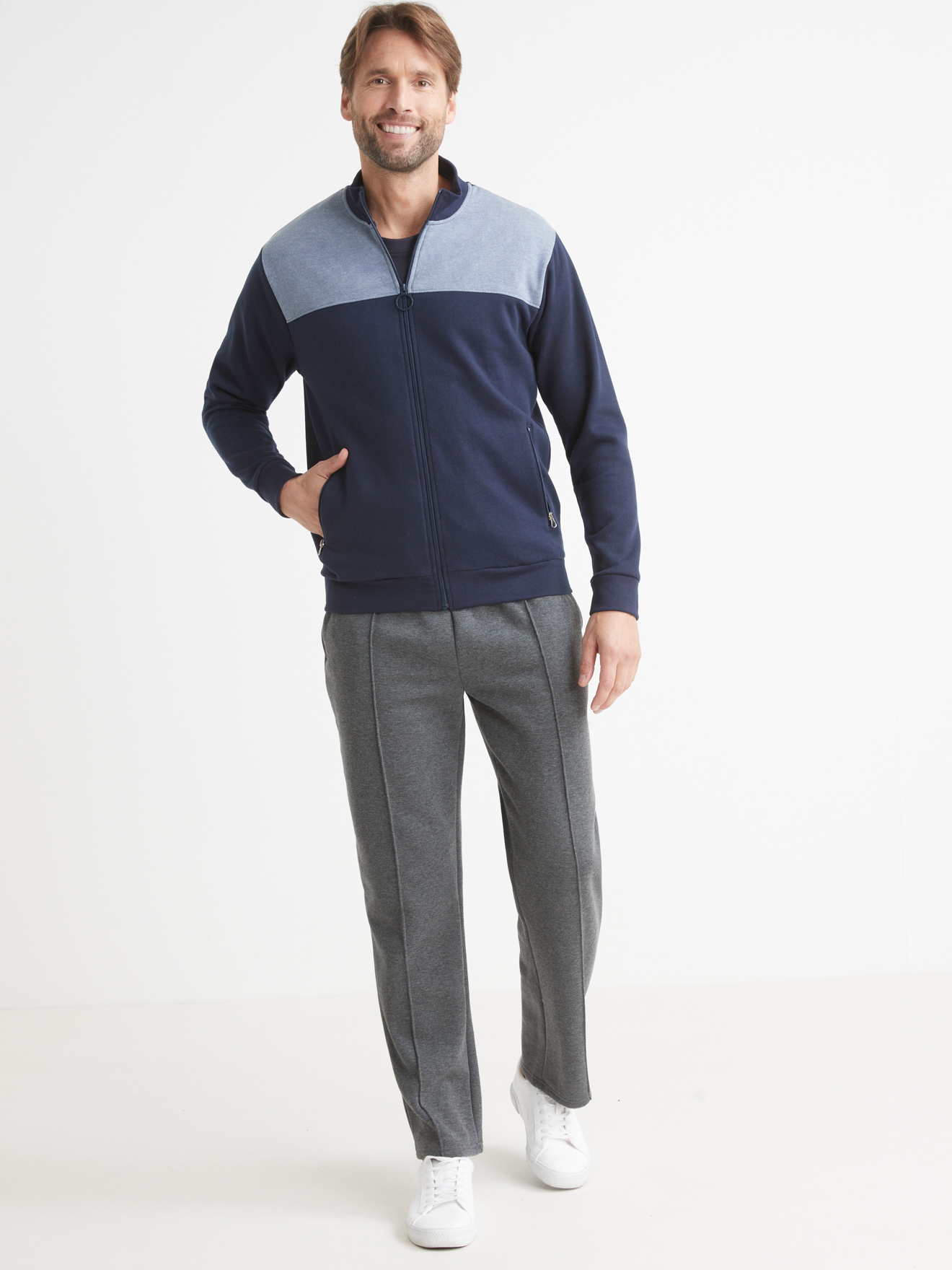 Veste zippé en molleton