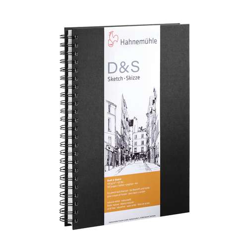 HAHNEMÜHLE D&S Skizzenbücher mit Spiralbindung