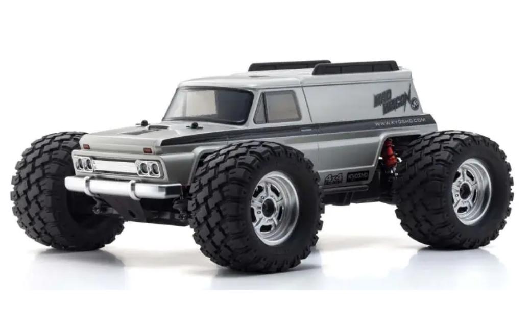 Monster Truck Mad Wagon 4WD Bausatz, 1:10<br>4WD Monstertruck mit robustem KB10 Chassis