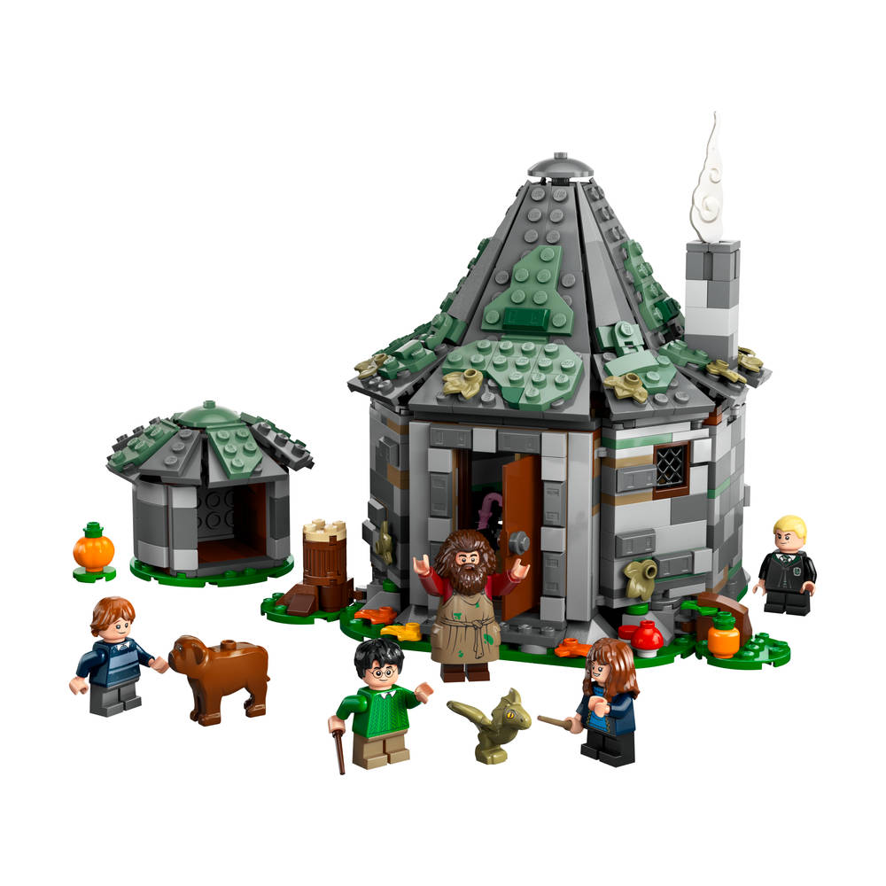 LEGO Harry Potter Hagrids huisje onverwacht bezoek 76428