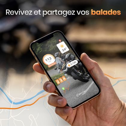 Traceur GeoRide 3 - Tracker GPS - Alarme Moto Intelligente