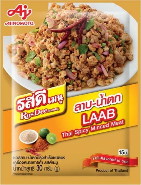 Ajinomoto Rosdee Laab Thais Pittig Gehakt 30g