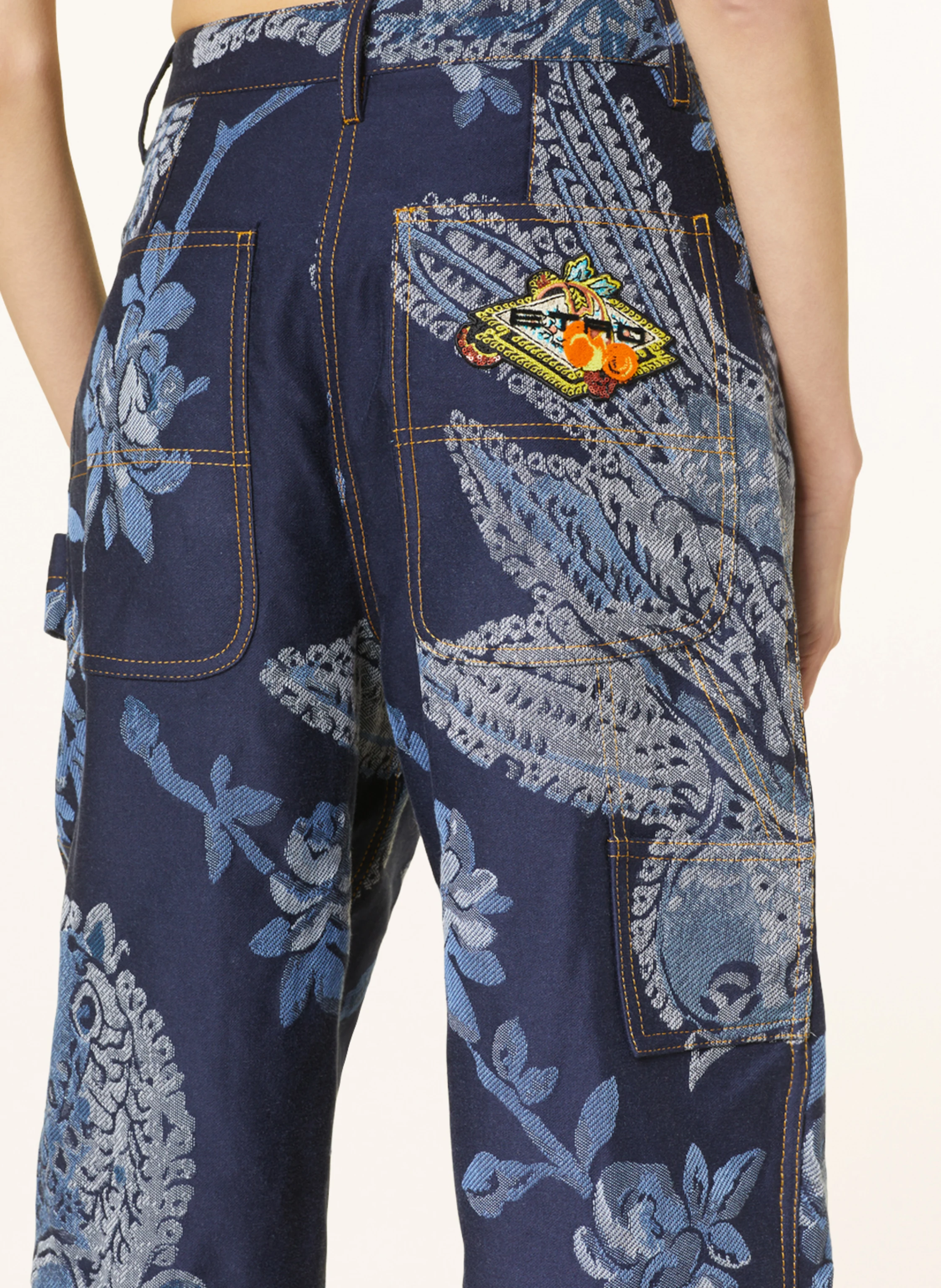 ETRO Marlenehose aus Jacquard