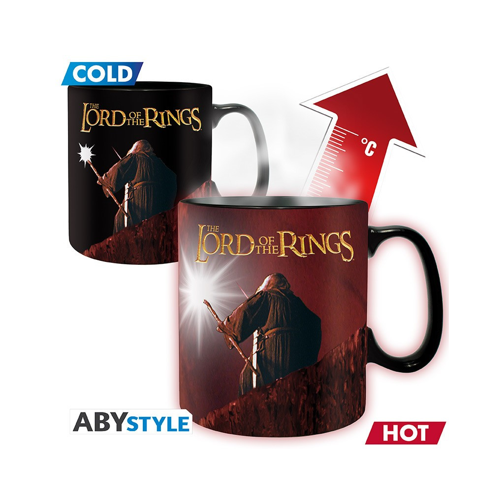 Le Seigneur des Anneaux - Mug Heat Change You Shall Not Pass