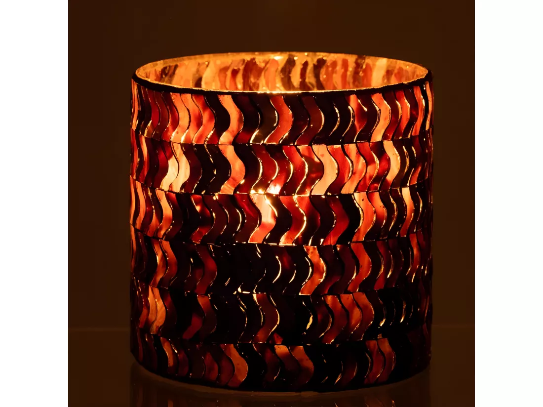 Photophore en Verre Design 
