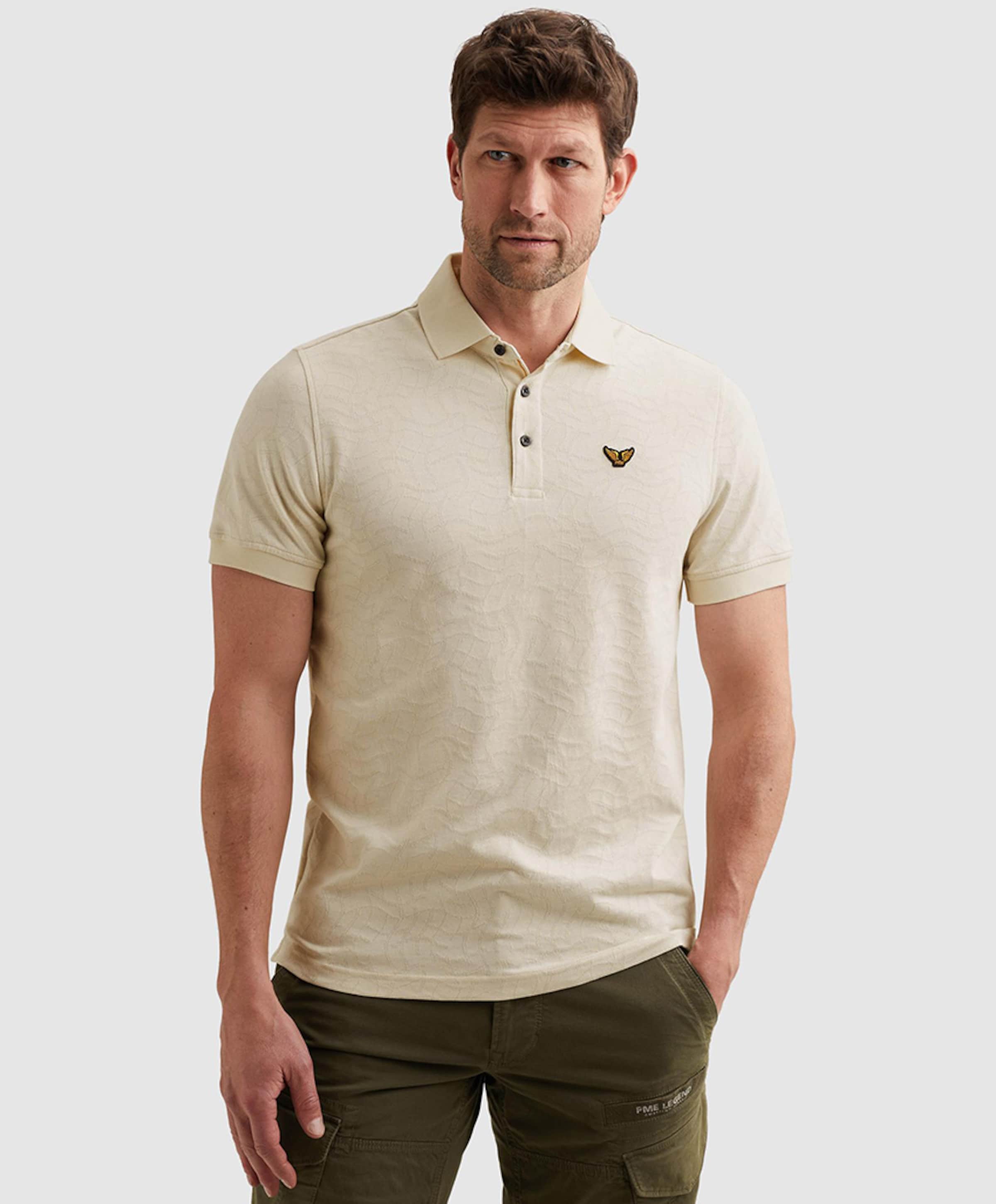 PME Legend Heren polo ecru
