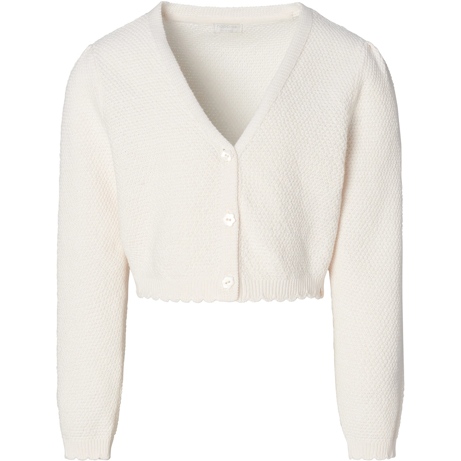 Noppies Strickjacke Eureka Bright White