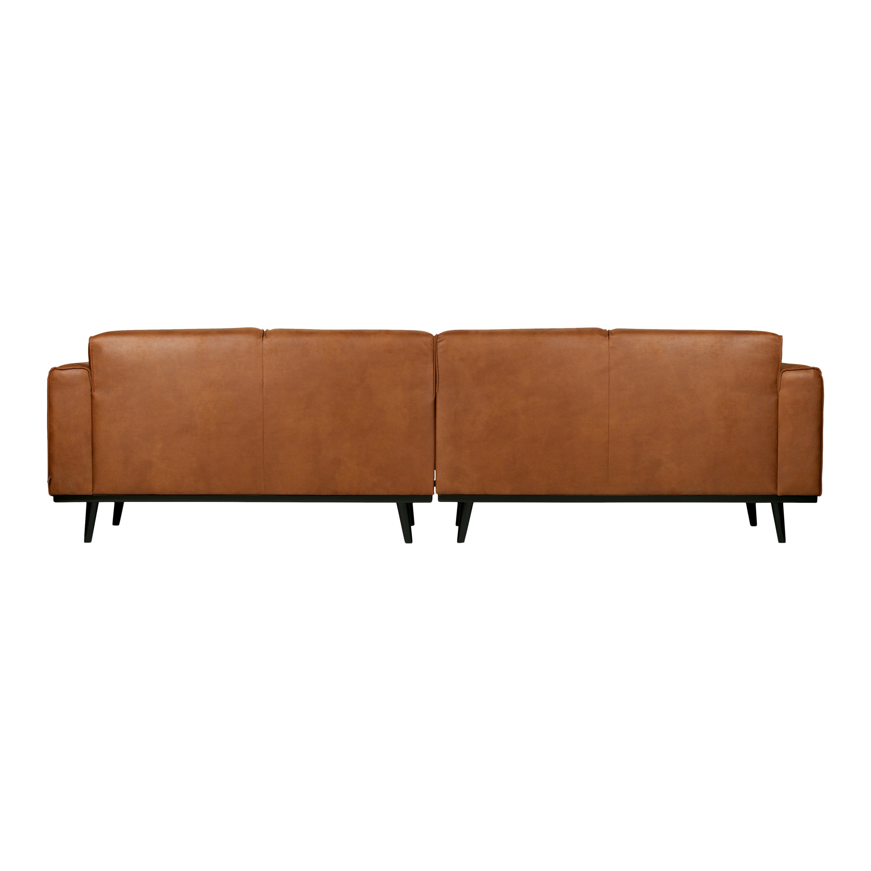 WOOOD Statement 4-zitsbank - Eco-leder - Cognac
