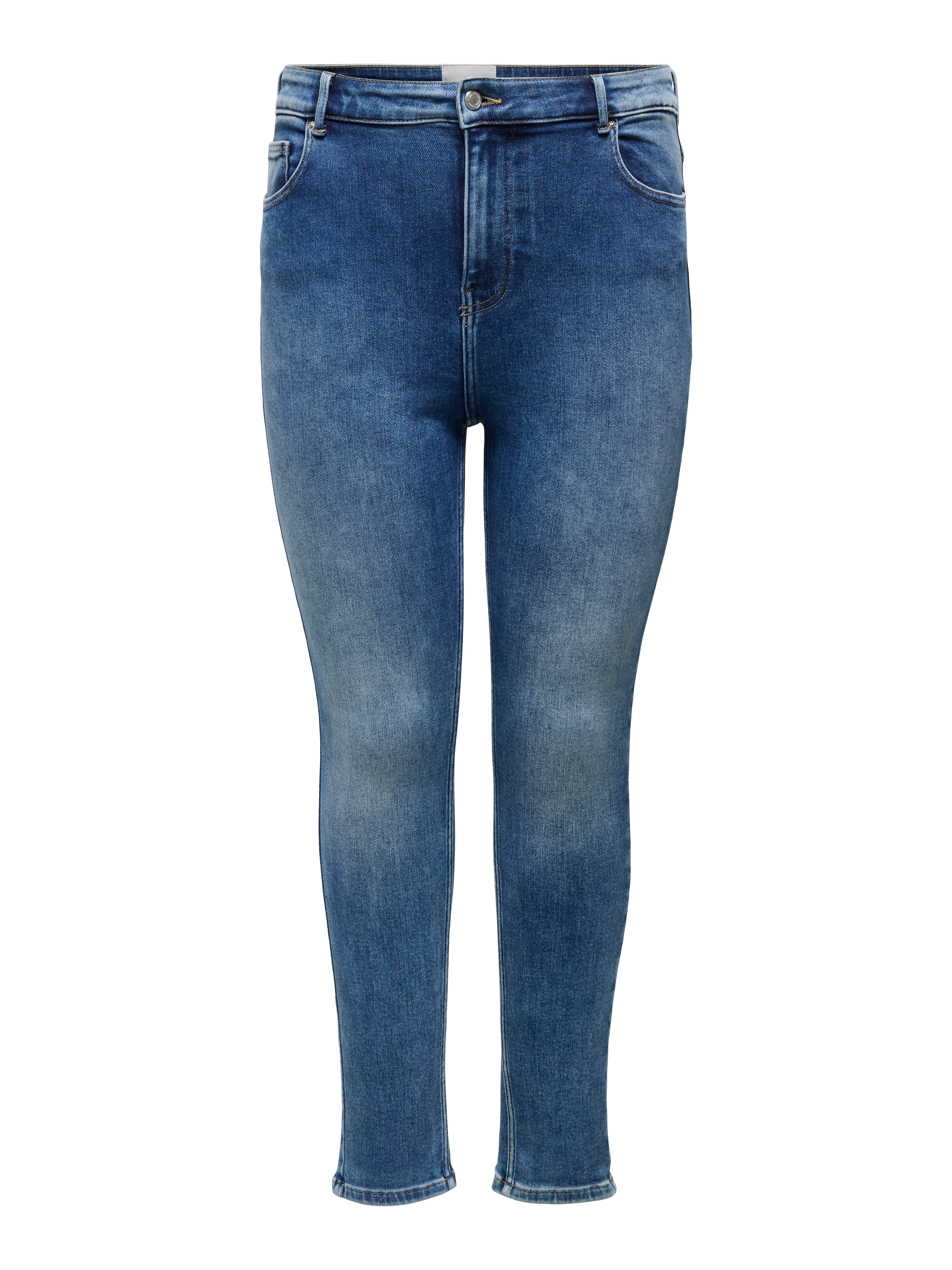 CARMILA Hohe Taille Skinny Fit Jeans Medium Blue Denim