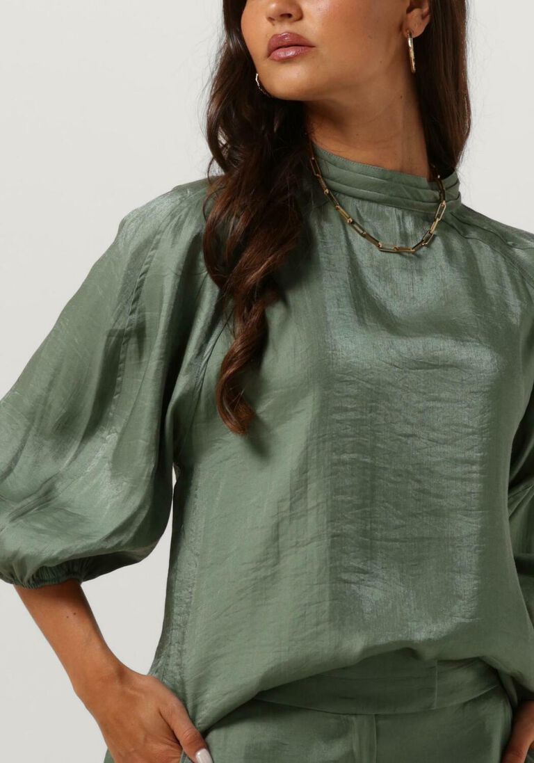AAIKO groene aaiko blouse lavie vis 355
