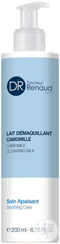Dr Renaud Lait Démaquillant Camomille Flacon Pompe 200ml