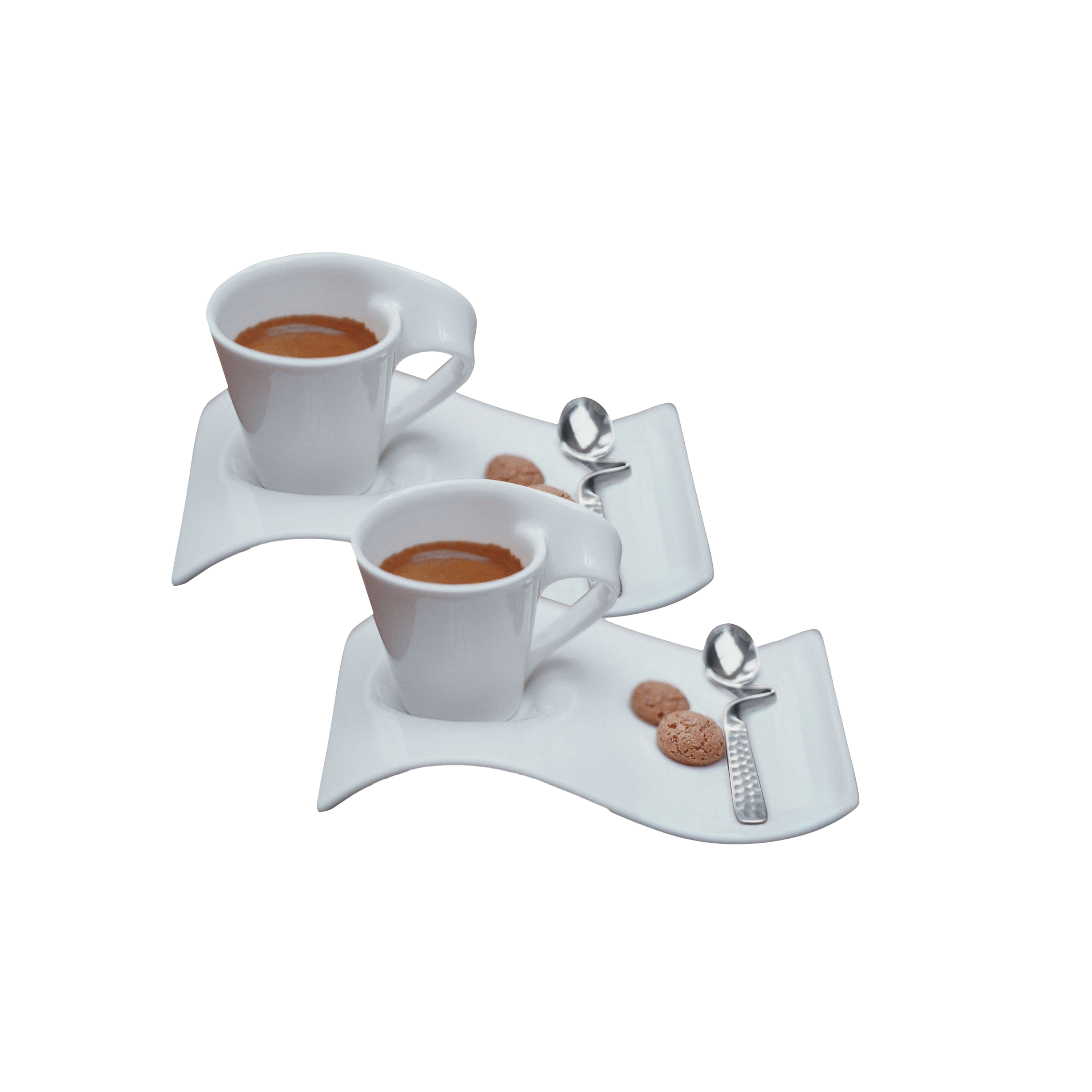 NewWave Coffee set White, Premium Porcelain
