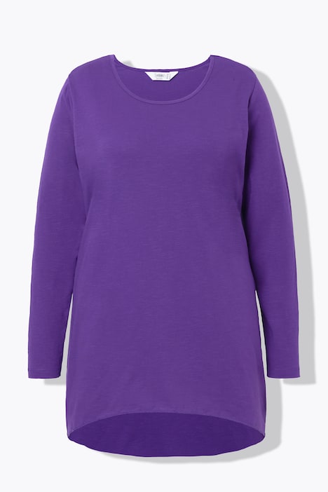 Longshirt, bequeme Passform, Rundhals, Langarm