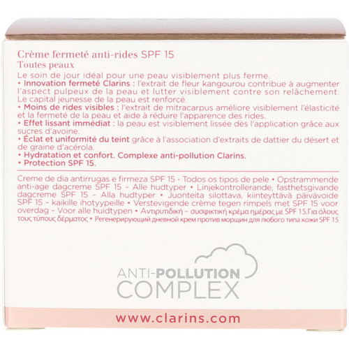 Clarins - Extra Firming Jour Crème Fermeté Anti-rides Spf15