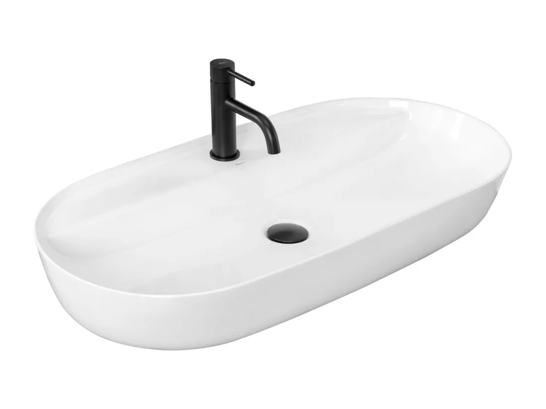 Vasque À Poser Rea Aura 81 White