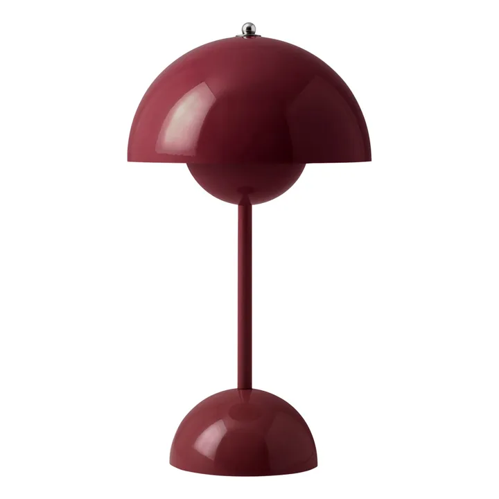 & Tradition Lampe à poser portative Flowerpot VP9, Verner Panton | Prune