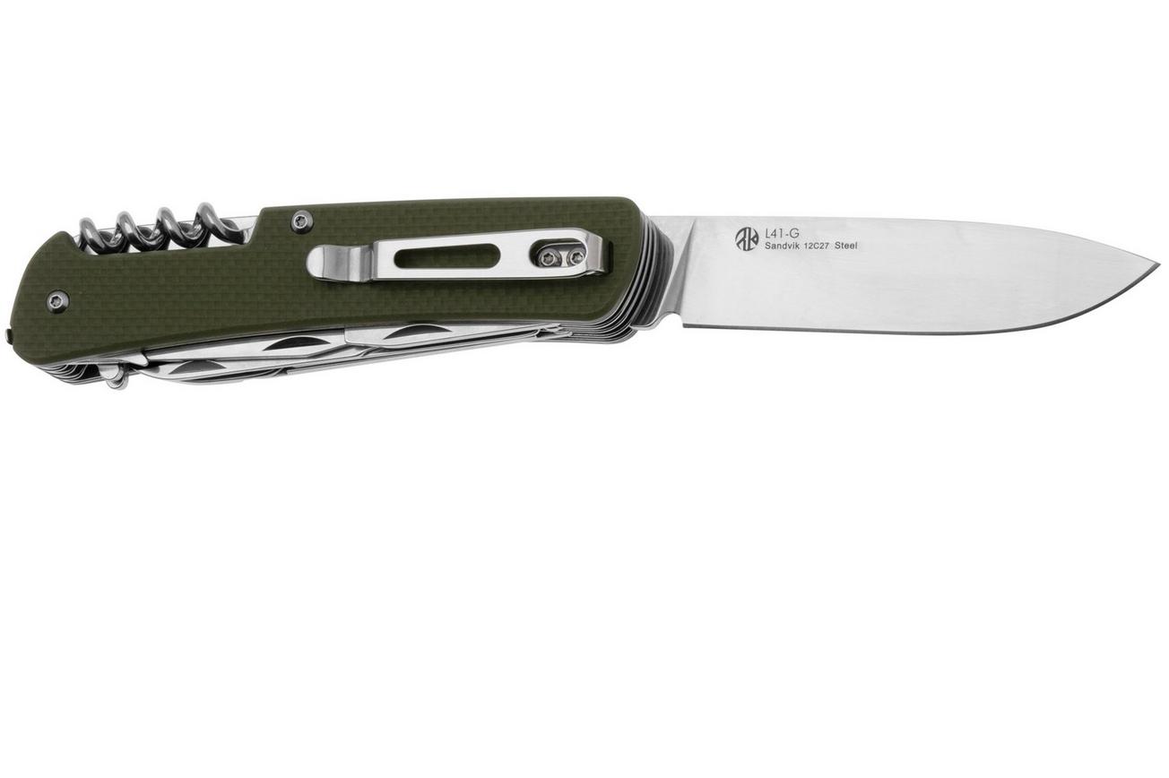 Ruike L41-G 12C27, Green G10, zakmes