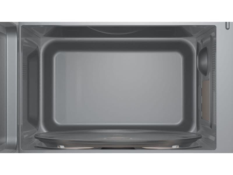 Bosch Einbaumikrowelle BFL623MB3 Schwarz Einbau-Mikrowelle aus Edelstahl