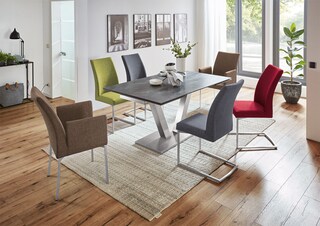 MONDO Esszimmerstuhl AMICO X14 Clover hellgrün