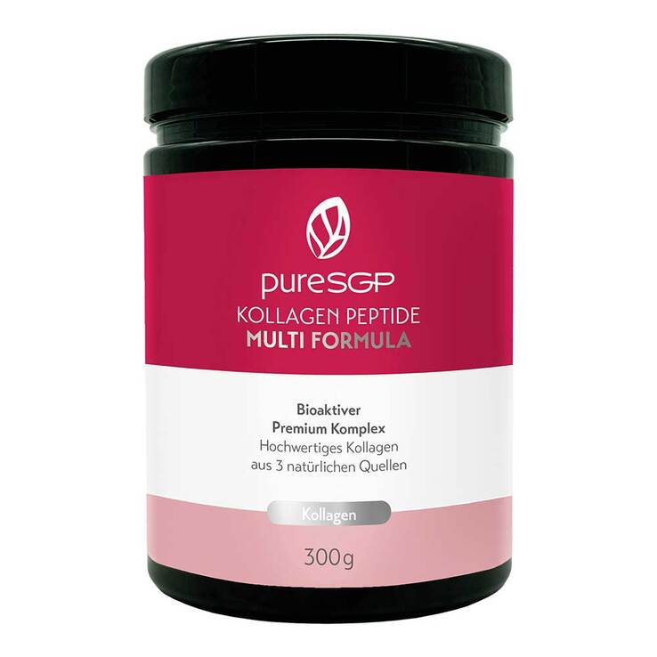 Puresgp Kollagen Peptide Multi Formula Pulver, 300 g