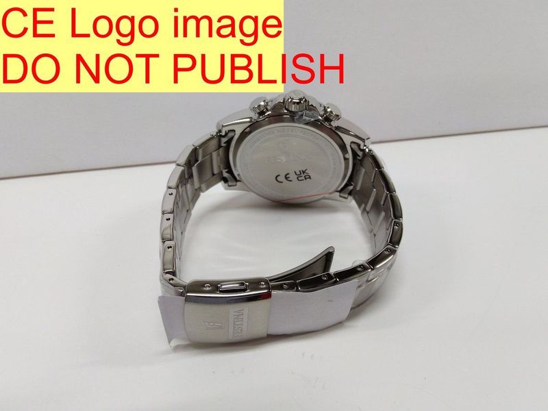 Festina - F20704/5 - Heren Horloge - Zilverkleurig - Chronograaf - Mineraalglas - Roestvrijstaal/Leer - 10 ATM