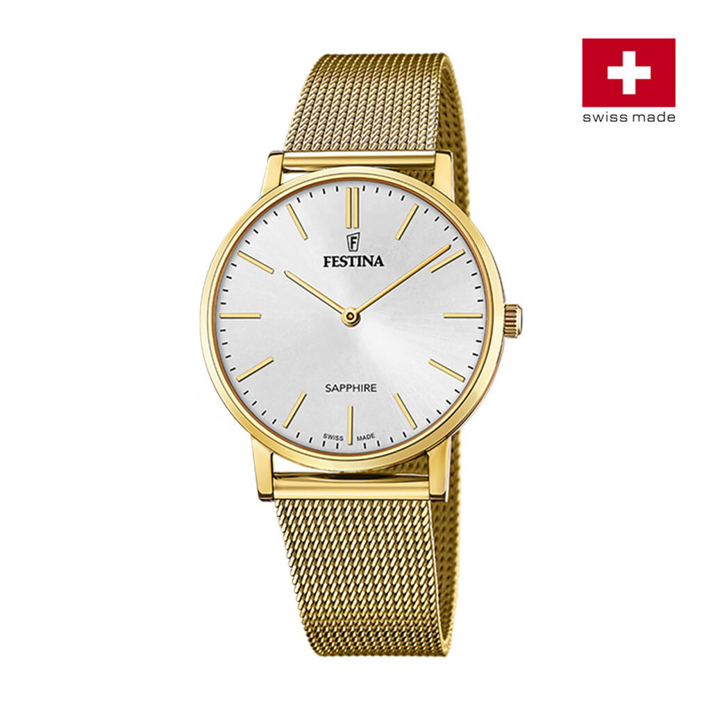 Montre Festina Swiss Made Argenté