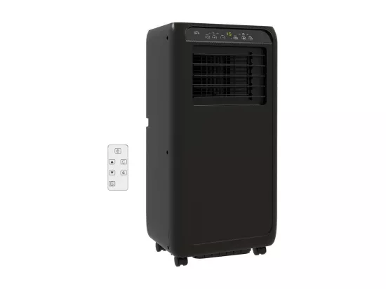 Climatiseur Mobile 3 EN 1, 9000BTU, avec Minuterie, Affichage LED et télécommande, Refroidissement, Ventilateur, Déshumidificateur