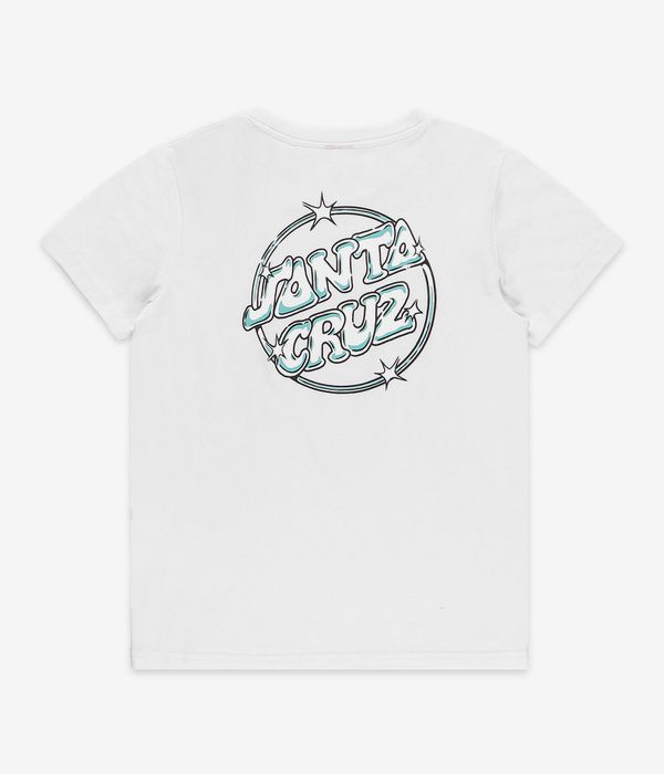 Santa Cruz Glint Dot T-Shirt kids (white)
