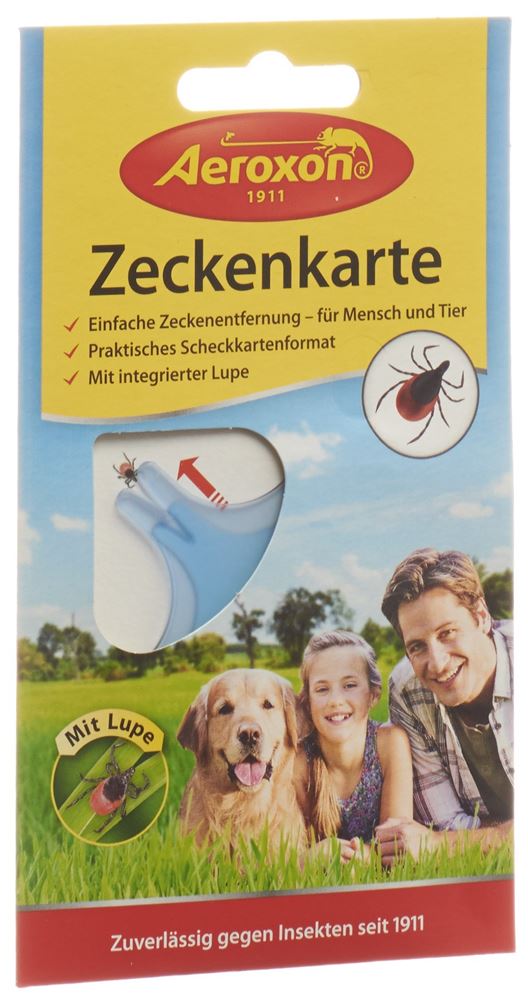 AEROXON Zeckenkarte 1 Stk
