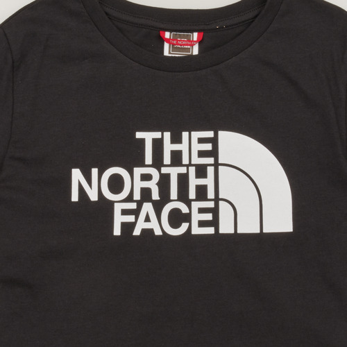 The North Face - GIRLS S/S CROP EASY TEE - Noir