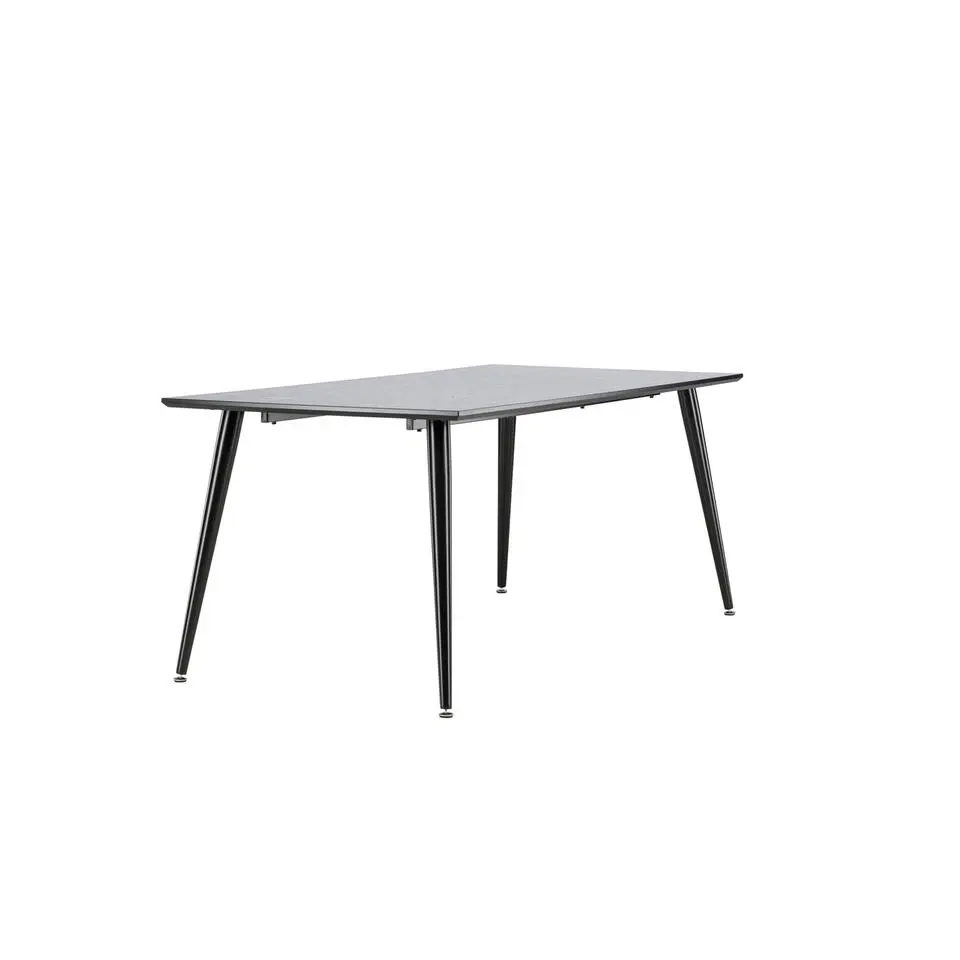 Eettafel Zwart Hout - 180x90x75cm - Dipp