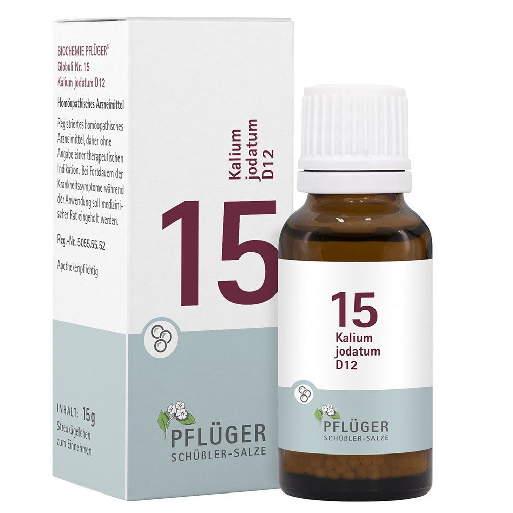 BIOCHEMIE PFLÜGER® Nr. 15 Kalium jodatum D 12