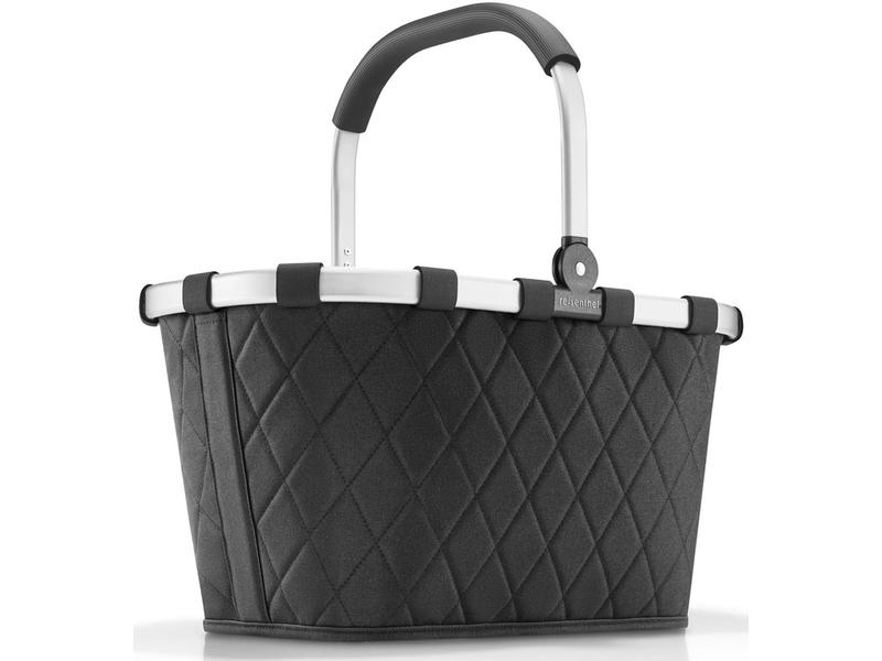 Reisenthel Einkaufskorb Carrybag Rhombus Black Stillvoller Einkaufskorb für den täglichen Einkauf