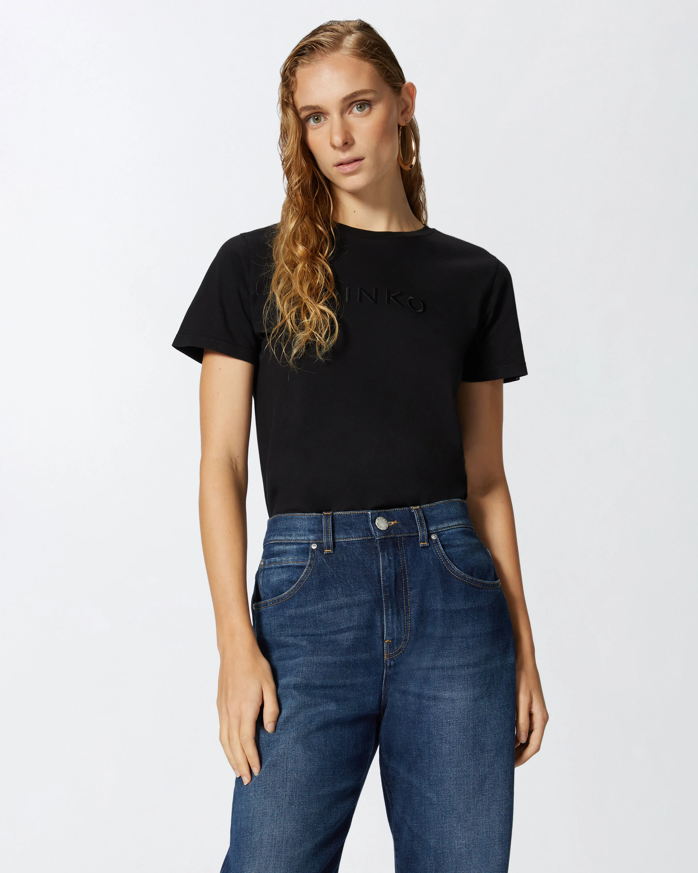 T-shirt à logo | Noir