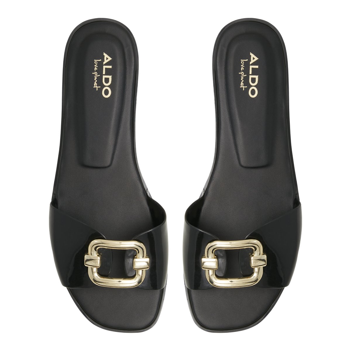 ALDO-Jellycious-l-Talon plat - Noir